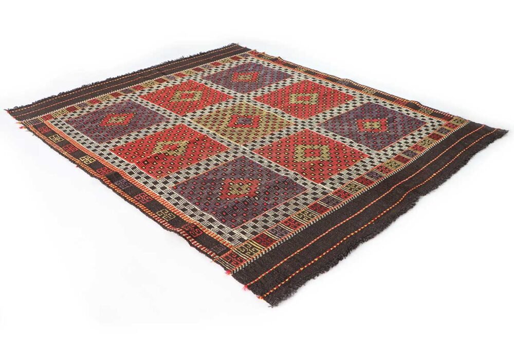 Kilim Geométrico Multicolor