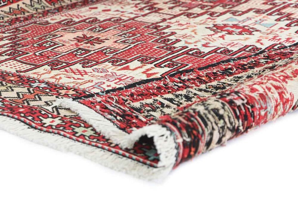 Kilim Soumak de Seda y Algodón