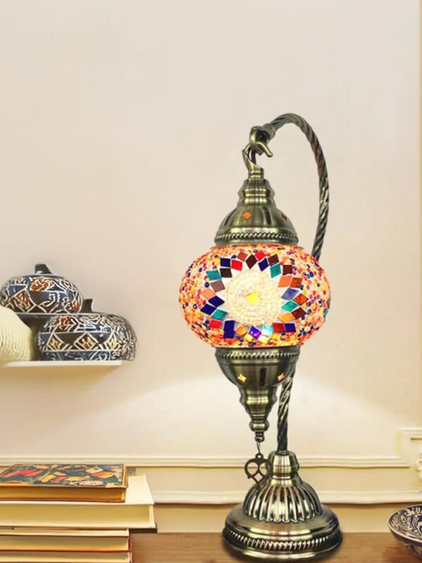 lámparas turcas de mosaico
