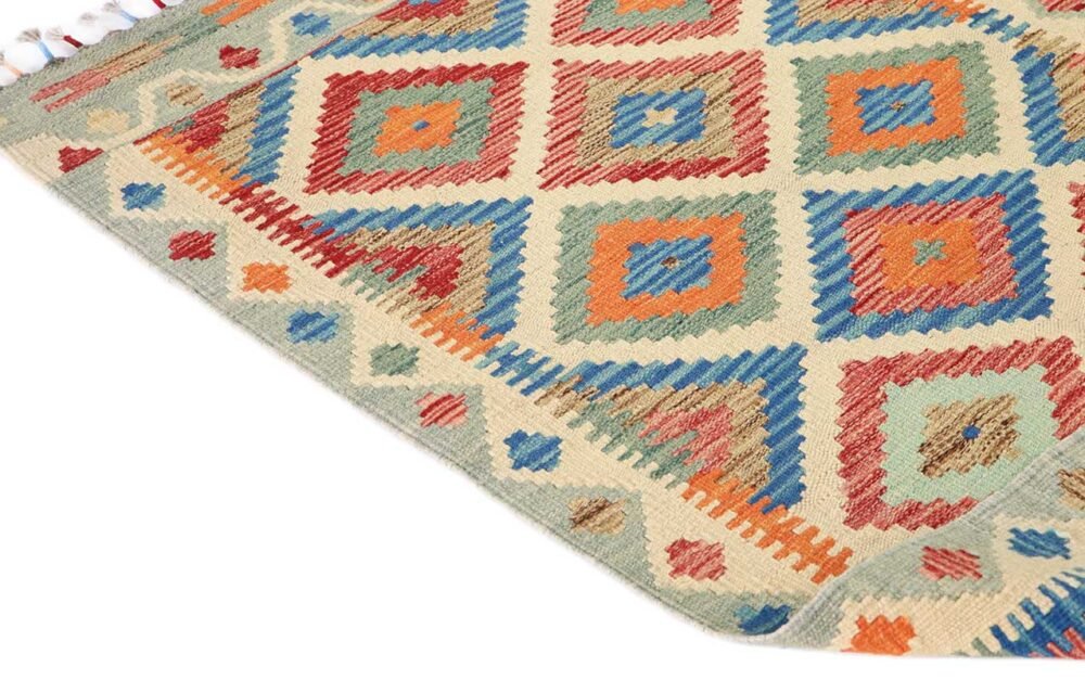 kilim geométrico pequeño