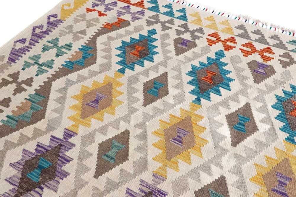 Kilims turcos de colores vivos