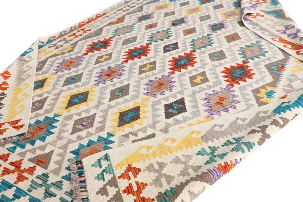 Kilims turcos de colores vivos