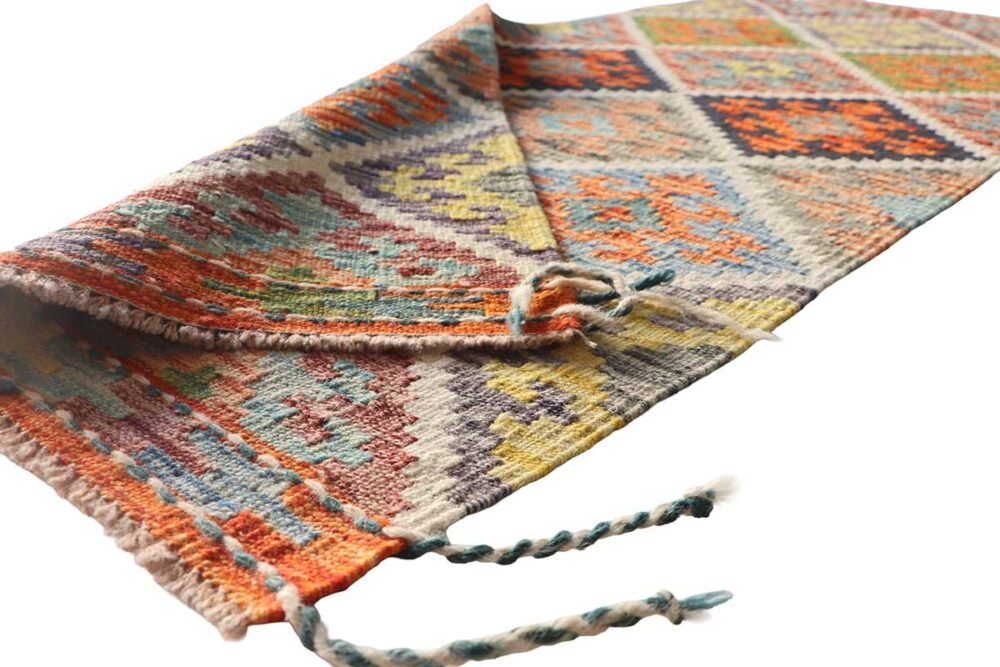 kilim turco de pasillo hecho a mano