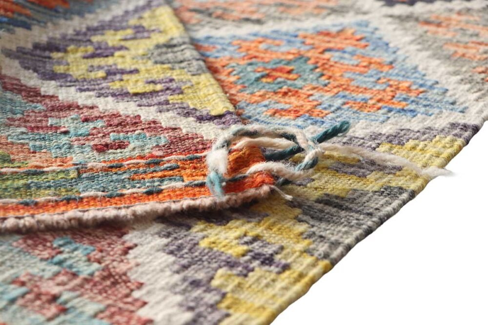 kilim turco de pasillo hecho a mano