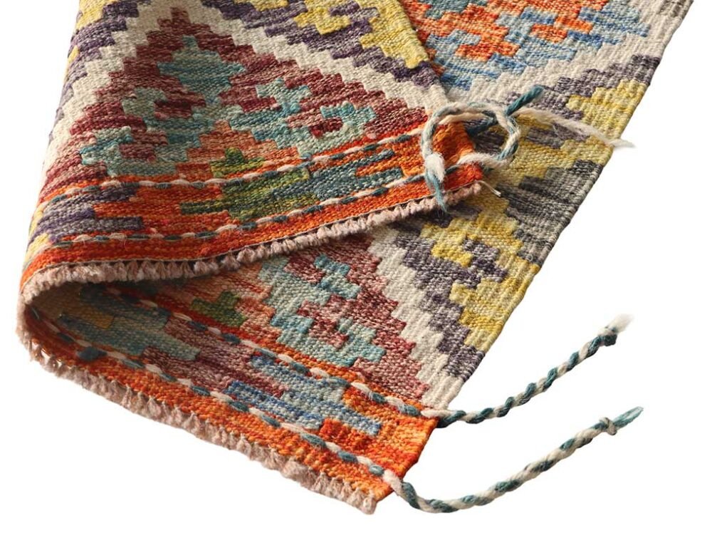 kilim turco de pasillo hecho a mano