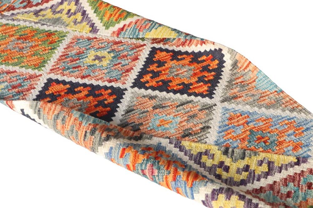 kilim turco de pasillo hecho a mano