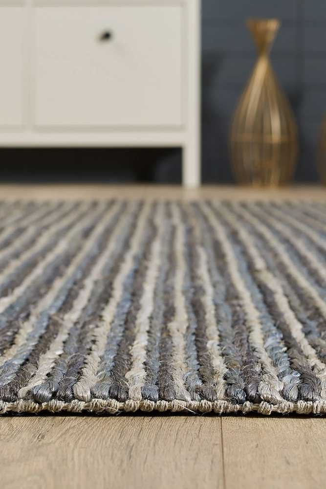 Alfombra Yute Gis Natural