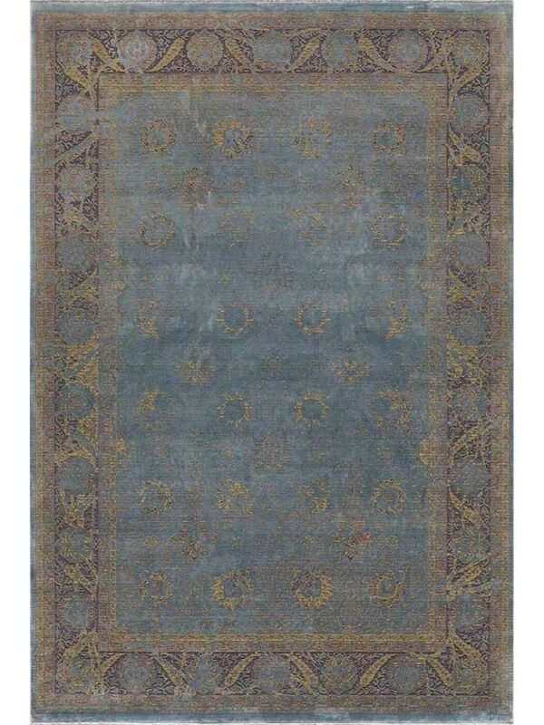 alfombra turca moderna gris