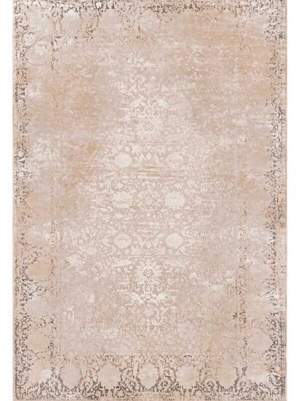 alfombra vintage beige elegante
