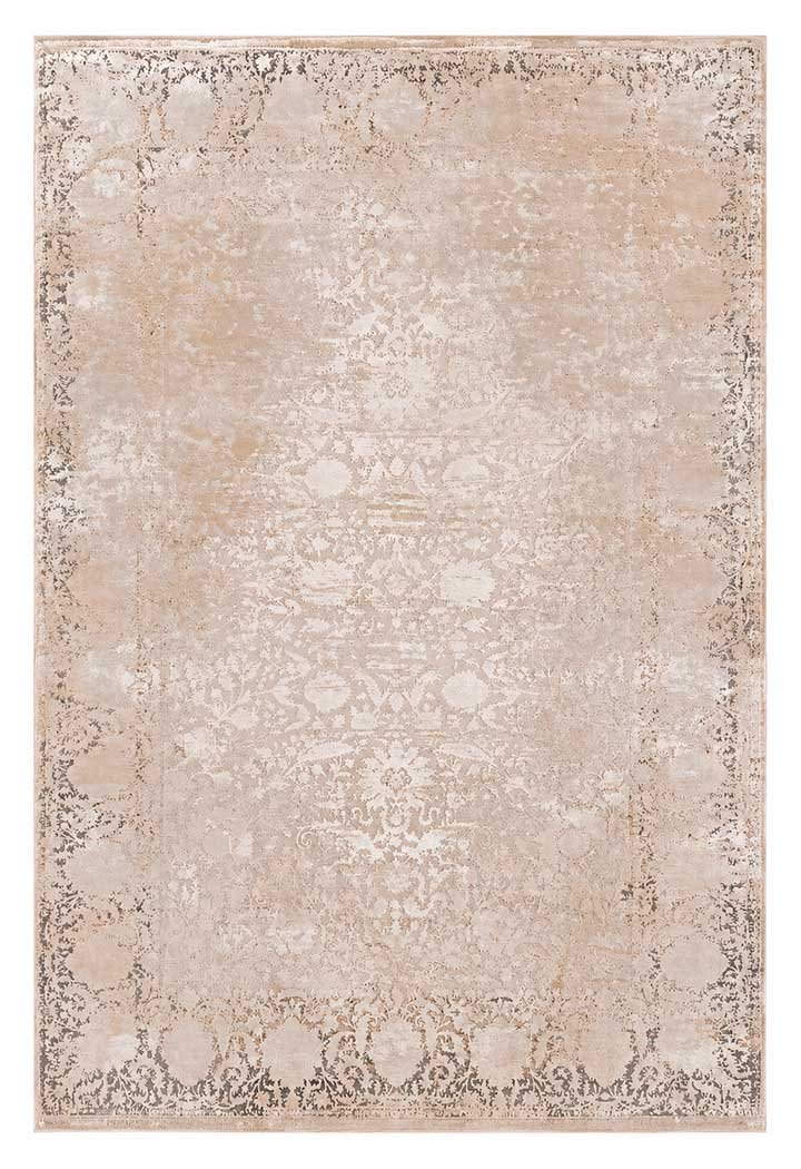 alfombra vintage beige elegante