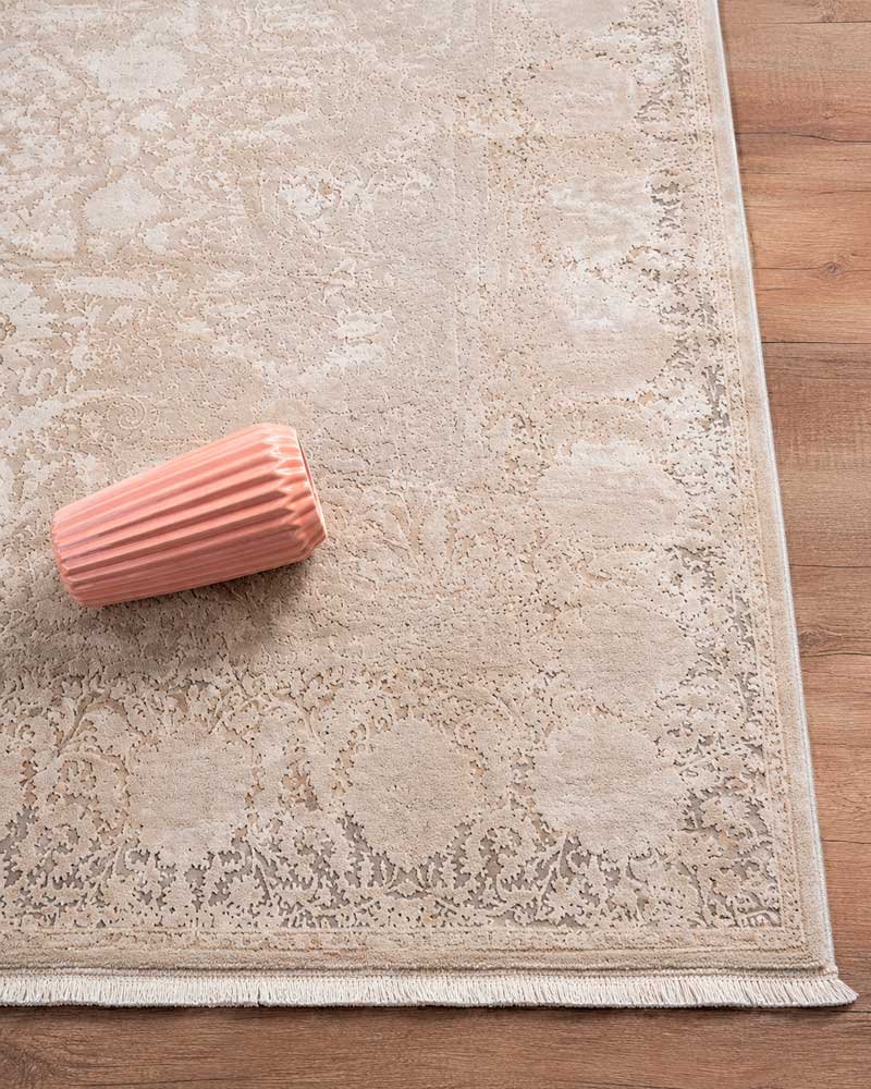 alfombra clásica moderna beige